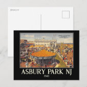 Asbury Park, New Jersey, Briefkaart (Voorkant / Achterkant)
