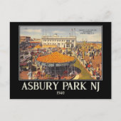 Asbury Park, New Jersey,  Briefkaart (Voorkant)
