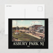 Asbury Park, New Jersey, Briefkaart (Voorkant / Achterkant)