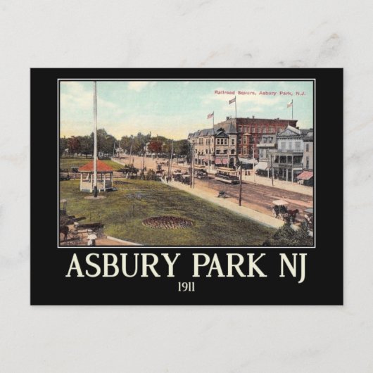 Asbury Park, New Jersey, Briefkaart (Voorkant)