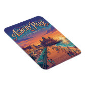 Asbury Park New Jersey Magneet (Rechterzijde)