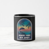  Asbury Park New Jersey NJ Retro Souvenir Mok (Midden)