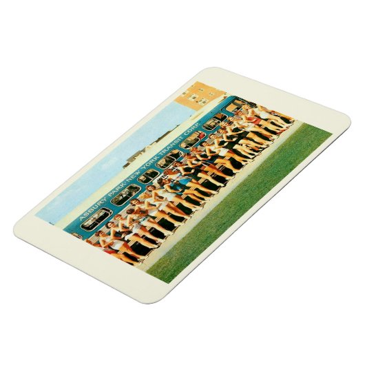 Asbury Park NJ, Beauty Pageant  Magneet (Linkerzijde)