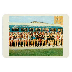 Asbury Park NJ, Beauty Pageant  Magneet