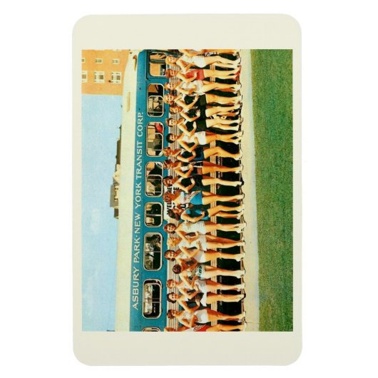 Asbury Park NJ, Beauty Pageant  Magneet (Verticaal)