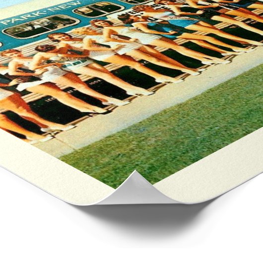 Asbury Park NJ, Beauty Pageant  Poster (Hoek)