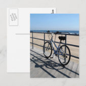 Asbury Park NJ Boardwalk - Bicycle Briefkaart (Voorkant / Achterkant)
