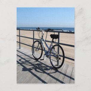 Asbury Park NJ Boardwalk - Bicycle Briefkaart