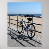 Asbury Park NJ Boardwalk - Bicycle Poster (Voorkant)
