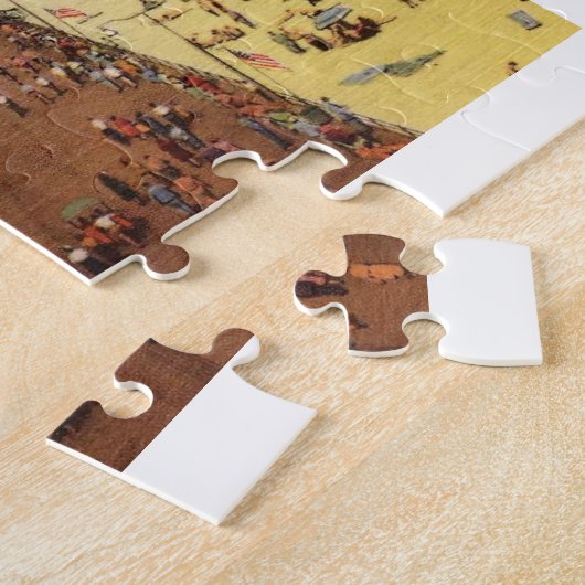 Asbury Park NJ, Boardwalk, Casino, 1950  Legpuzzel (Zijkant)