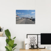 Asbury Park NJ Boardwalk en store Poster (Thuiskantoor)