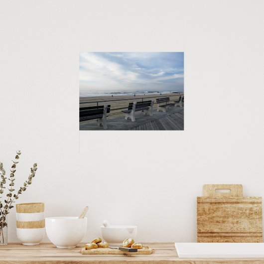 Asbury Park NJ boardwalk Poster (Keuken)