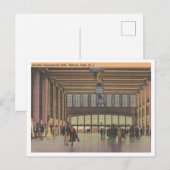 Asbury Park NJ, Convention Hall Arcade jaren 1940 Briefkaart (Voorkant / Achterkant)