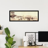 Asbury Park, NJ Foto 1902 Poster (Thuiskantoor)