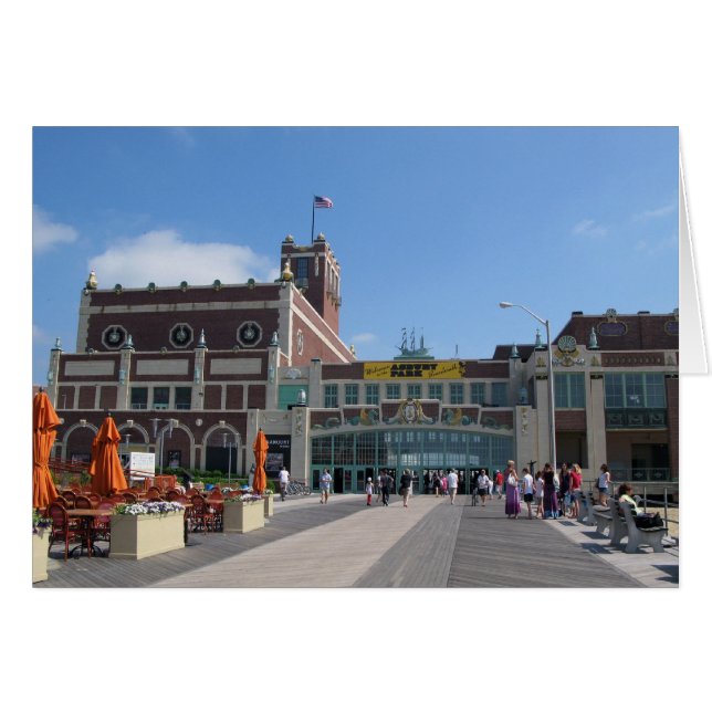 Asbury Park NJ Paramount Theater Convention Hall (Voorkant Horizontaal)