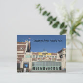 Asbury Park NJ Paramount Theater & Convention Hall Briefkaart (Staand voorkant)