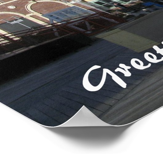 Asbury Park NJ Paramount Theater & Convention Hall Poster (Hoek)