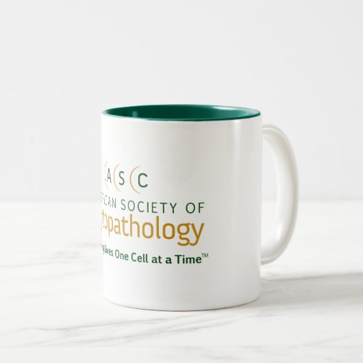 ASC-Mok Tweekleurige Koffiemok (Voorkant rechts)