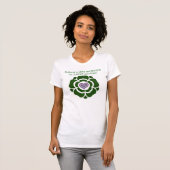 ASC T-shirt met Logo en Paars hart (Voorkant volledig)