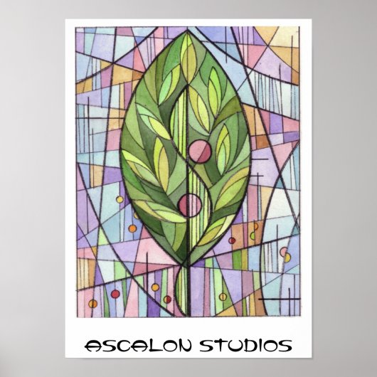 Ascalon Studios' "Tree of Life"-afdrukken Poster (Voorkant)