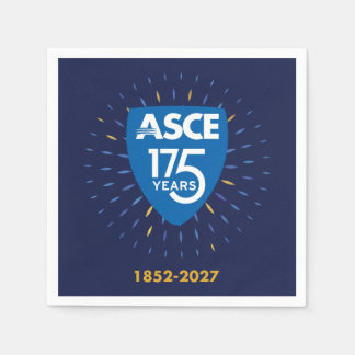 ASCE 175e verjaardag feestelijke servet