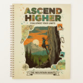 Ascend Higher Mountain Adventure Planner (Voorkant)