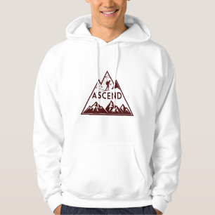 Ascend Mountain Hoodie – Minimaal Geometrisch