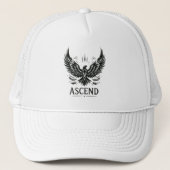 Ascend - Rising Eagle Embleem Trucker Pet (Voorkant)