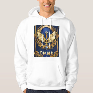 "Ascend to Triumph: Crystal Eagle Embleem" Hoodie