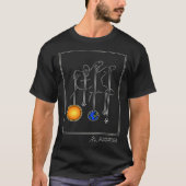 Ascendancy Axxion Abstract Planets Solar System Sp T-shirt (Voorkant)