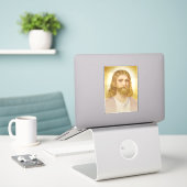 Ascended Master Jesus Christ Sticker (Laptop op bureau)