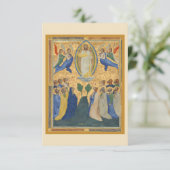 Ascensie van Jezus Christus Houder Informatiekaartje (Staand voorkant)