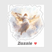 Ascensie van Jezus Christus Vinyl Sticker (Vel)
