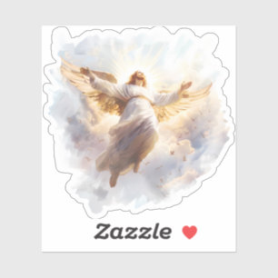 Ascensie van Jezus Christus Vinyl Sticker