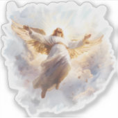 Ascensie van Jezus Christus Vinyl Sticker (Voorkant)