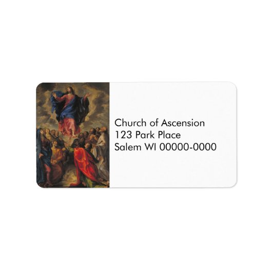 Ascension boven de Krommen Etiket (Voorkant)