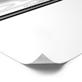 Ascension - chroomengel abstract poster (Hoek)