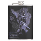 Ascension Denied - Techno-Gothic Streetwear Design Heupfles (Voorkant)