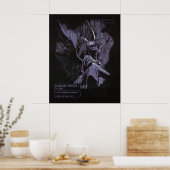 Ascension Denied - Techno-Gothic Streetwear Design Poster (Keuken)