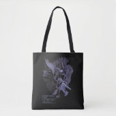 Ascension Denied - Techno-Gothic Streetwear Design Tote Bag (Voorkant)