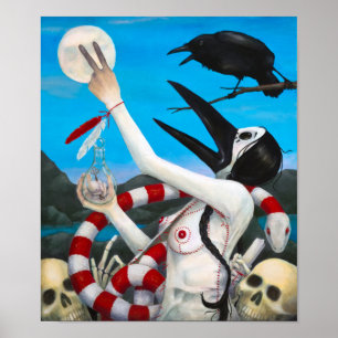 "Ascension" door Christiane Cegavske Poster