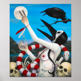 "Ascension" door Christiane Cegavske Poster