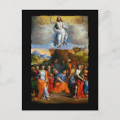 Ascension in Golden Clouds Briefkaart (Voorkant)