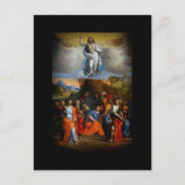 Ascension in Golden Clouds Briefkaart (Voorkant)