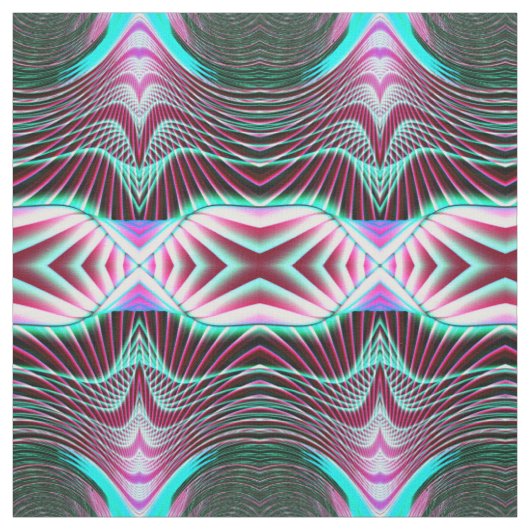 Ascension in Heaven Fractal Abstract Fabric Stof (Swatch)