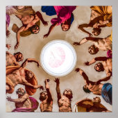 Ascension in Stone: Sicilian Baroque Ceiling of Di Poster (Voorkant)