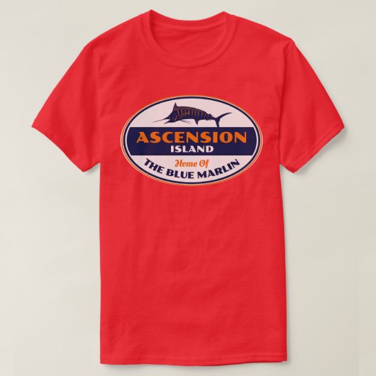 ASCENSION Island Vist Long Meve T-shirt (Design voorkant)