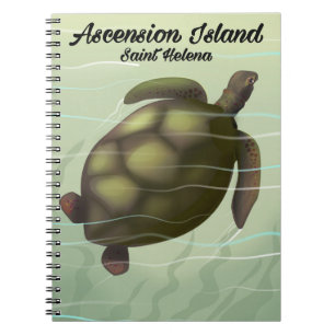 Ascension Island Zeeschildpad Notitieboek