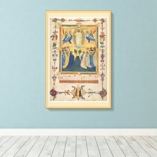 Ascension of Christ Stretched Canvas Afdruk (Insitu (Houten vloer))