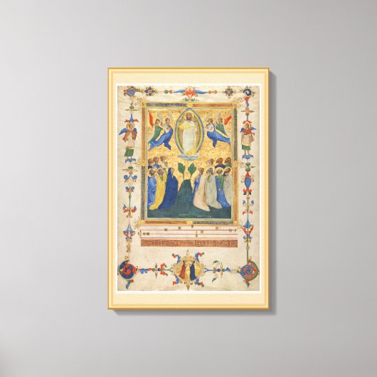 Ascension of Christ Stretched Canvas Afdruk (Voorkant)